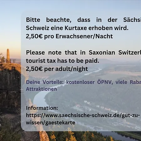 Apartament Urlaubsmagie - Wildblume - Terrasse, Grill & Saisonaler Pool Lichtenhain (Sebnitz)